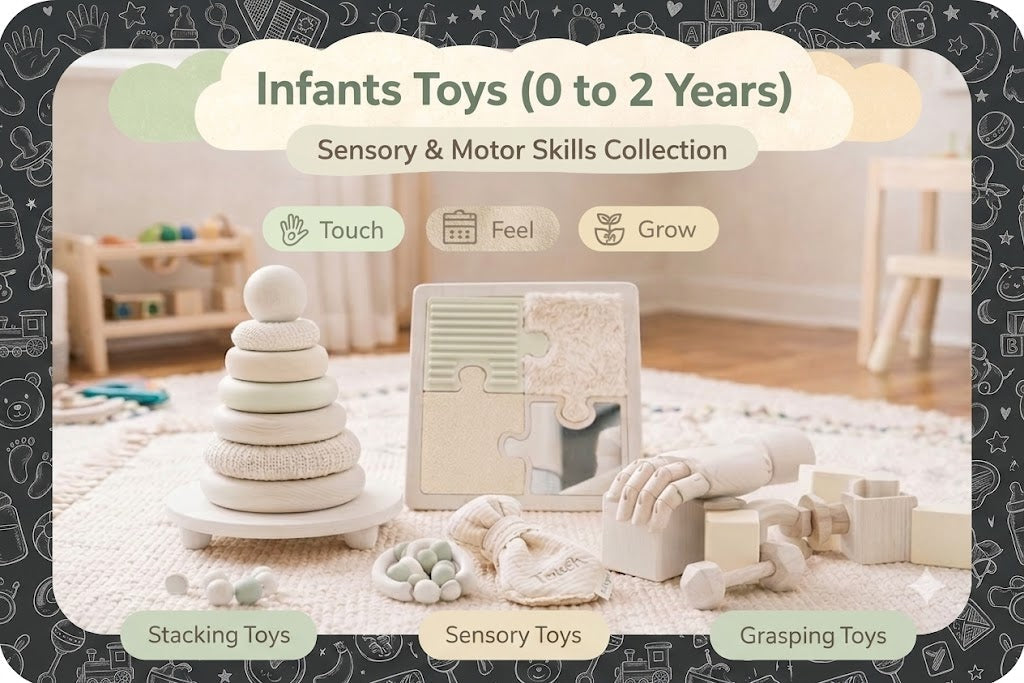Infants Toys (0 to 2 Years) - Sensory & Motor Skills